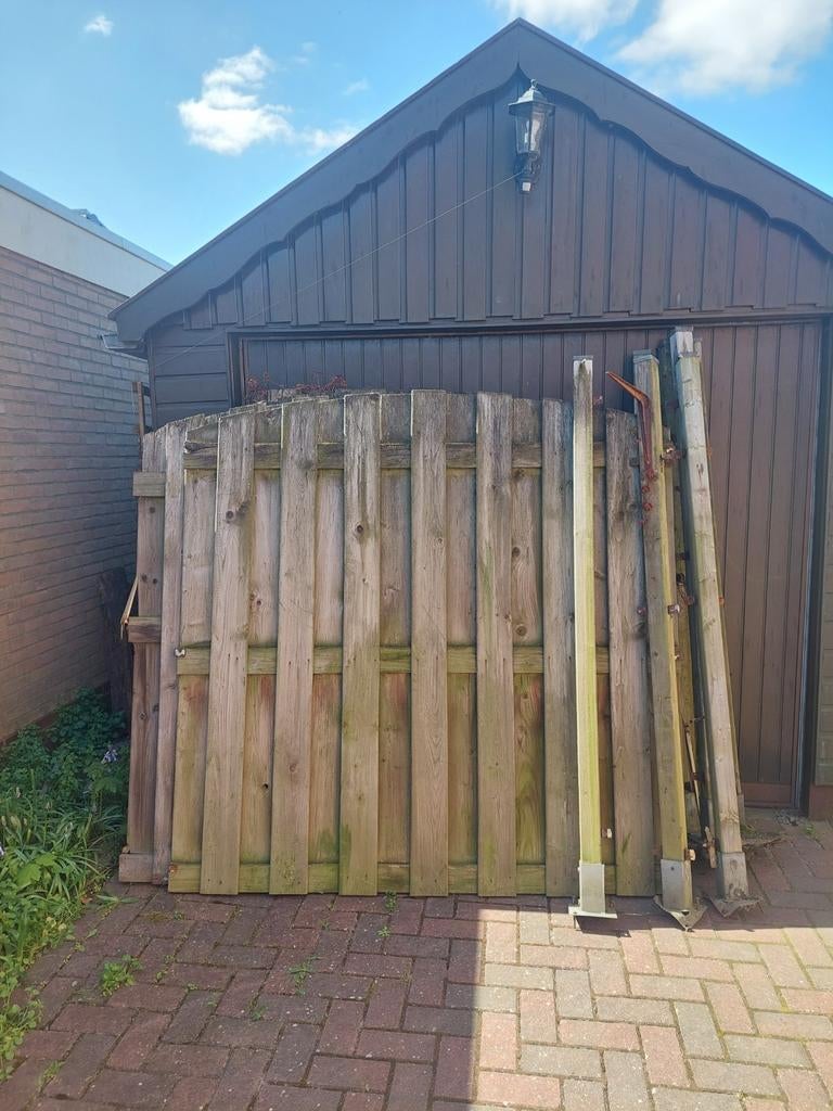 Schutting hout, Ophalen, Gebruikt, Hout, Overige typen