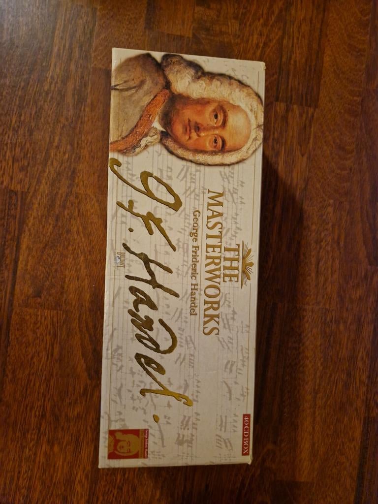 G.F. Handel The Masterworks 40 CD Box, Ophalen of Verzenden