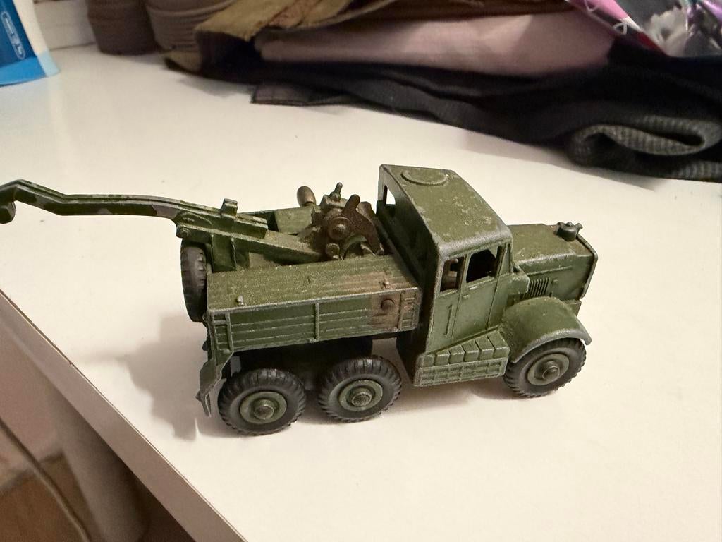 Dinky Toys recovery tractor 661, Overige merken, Gebruikt, 1:50 of kleiner, Ophalen of Verzenden