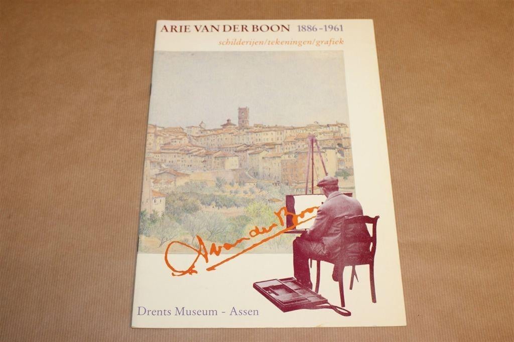 Arie van der Boon. Schilderijen/tekeningen/grafiek., Ophalen of Verzenden, Gelezen