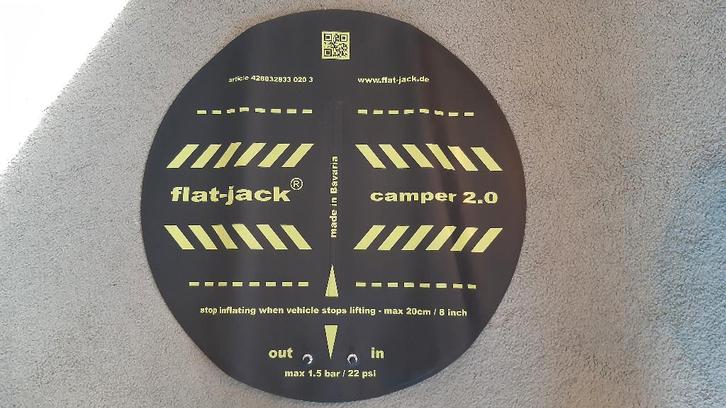 Flat Jack leveller met compressor, Caravans en Kamperen, Caravan accessoires, Nieuw, Ophalen of Verzenden