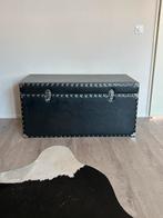 Leuke leren dekenkist, Huis en Inrichting, Woonaccessoires | Kisten, Ophalen, Overige materialen, 100 tot 150 cm, 50 tot 75 cm