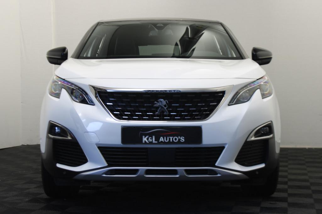 Peugeot 3008 1.6 PureTech GT Line |Camera|Navi| (bj 2019), Auto's, Peugeot, Gebruikt, 4 cilinders, 181 pk, Leder en Stof