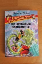 **NIEUW** Geronimo Stilton: Het gevaarlijke snotmonster, Ophalen of Verzenden, Nieuw, Fictie algemeen