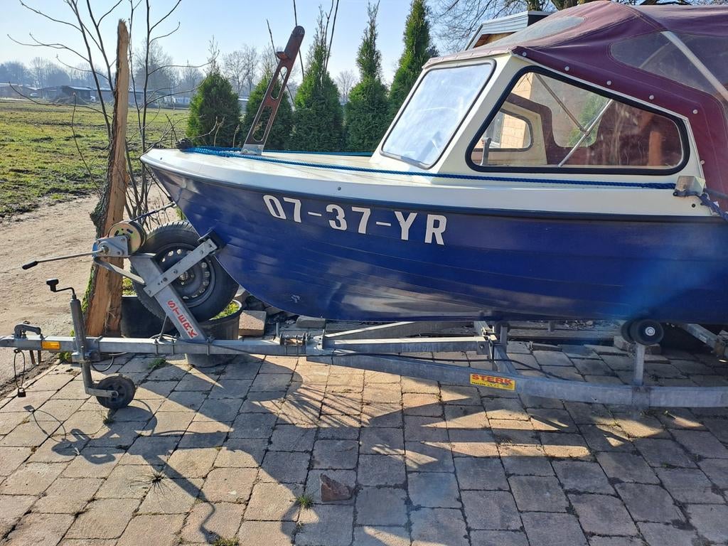 Rana 17 inclusief 30pk yamaha en kanteltrailer, Ophalen, Motor en Techniek, Motorboot