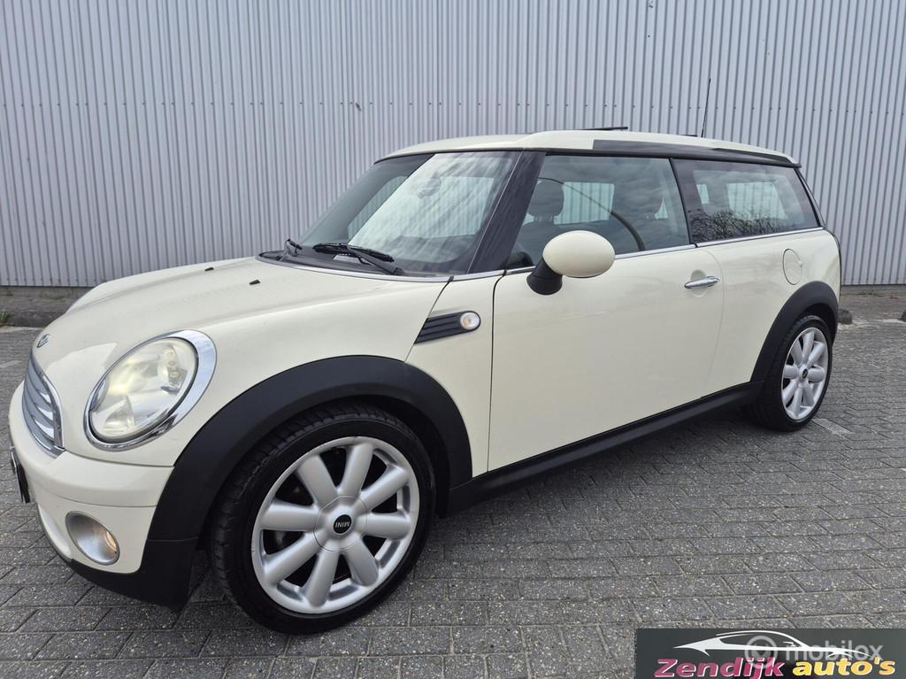 Mini Clubman 1.6 120 pK Panoramadak, Auto's, Voorwielaandrijving, Gebruikt, 4 cilinders, 4 stoelen