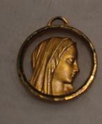 1125 Mooie medaille uit Lourdes, Ophalen of Verzenden, Zo goed als nieuw, Overige typen, Christendom | Katholiek