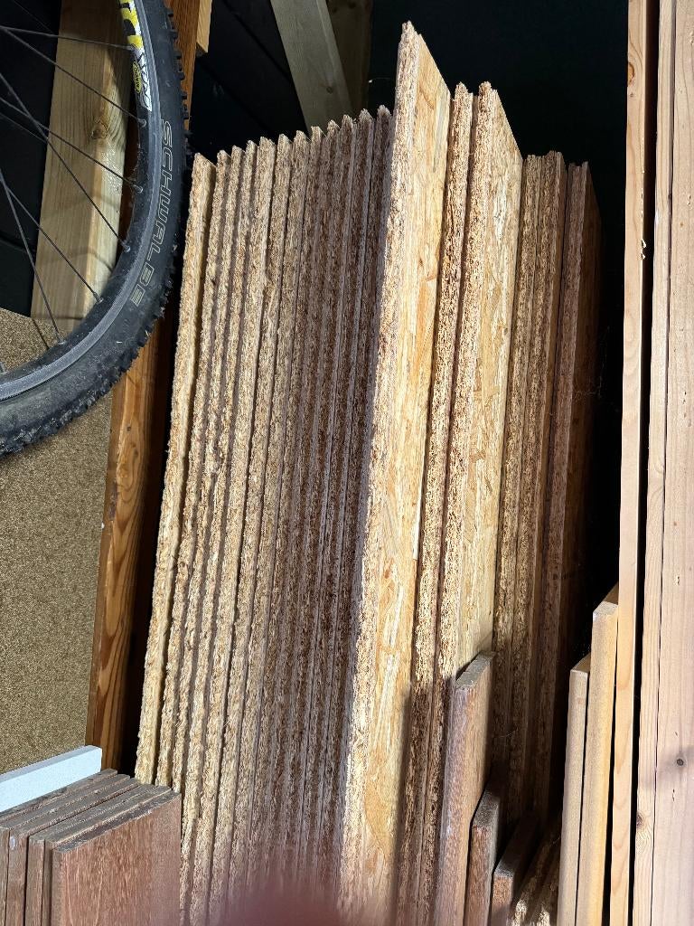 OSB3 platen, 4-zijdig, 18mm, 244x59cm, Doe-het-zelf en Verbouw, Platen en Panelen, Ophalen, Nieuw, Hout, Minder dan 20 mm