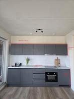 Nieuwbouw keuken inclusief Inventum apparatuur, Ophalen, Enkelwandige keuken, Zo goed als nieuw, Grijs