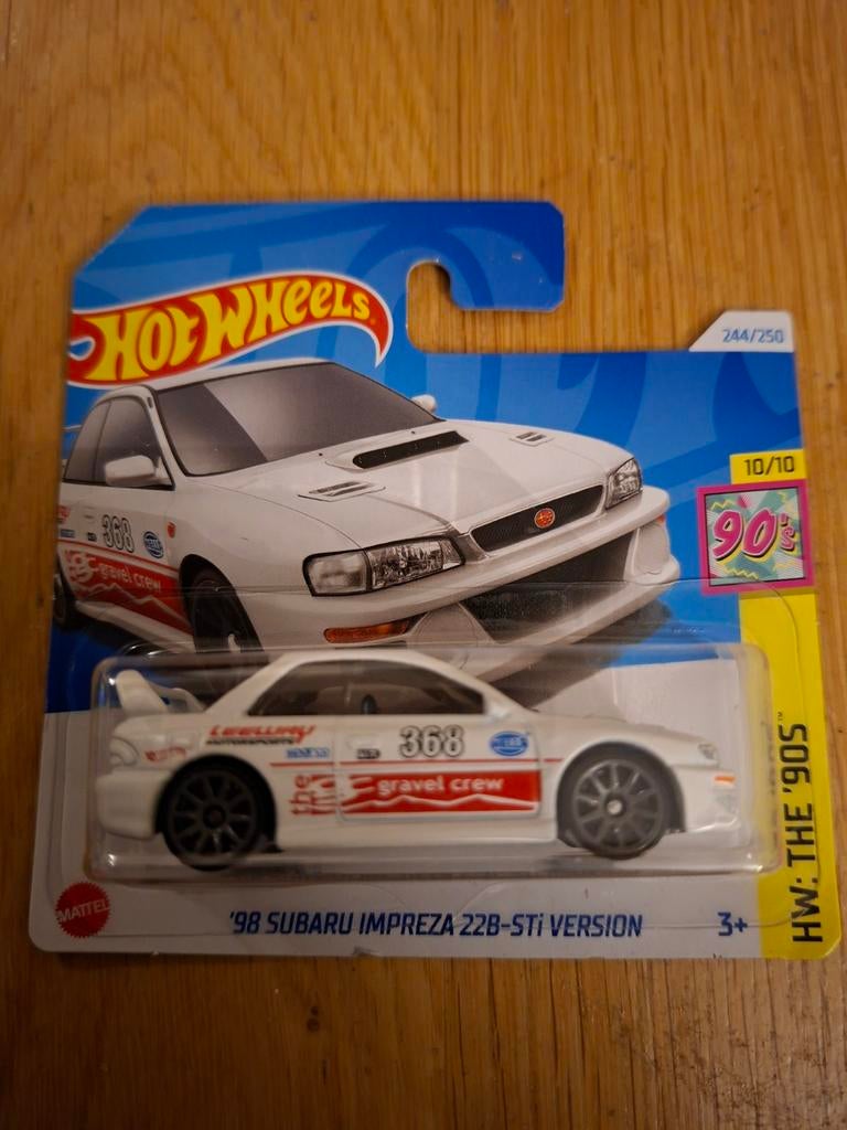 Hotwheels Subaru Impreza, Ophalen of Verzenden, Auto