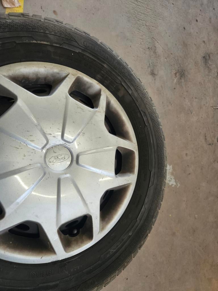 Wielset Ford Transit - stalen velgen + banden 5x160, Ophalen