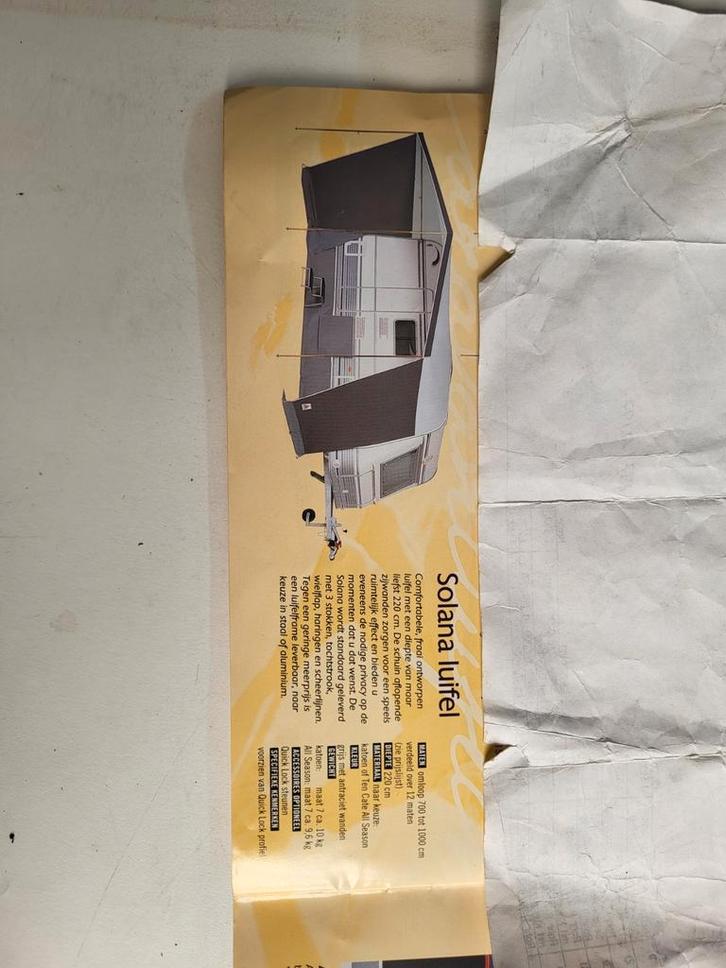 Dorema Solana luifel All Season maat 9, Caravans en Kamperen, Caravan accessoires, Ophalen of Verzenden