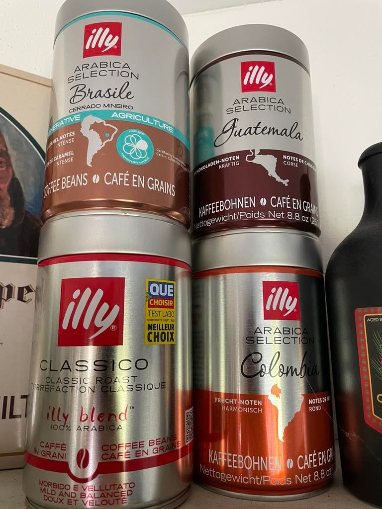 Illy koffieblikken, Verzamelen, Ophalen of Verzenden, Nieuw, Koffie, Overige merken