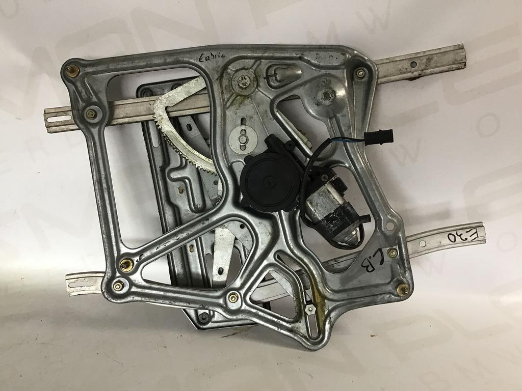 Raammechanisme linksachter BMW E30 Cabrio 51371935643, Gebruikt, -, -, Ophalen of Verzenden