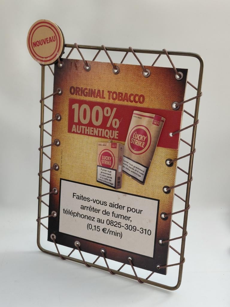 Reclame object Chesterfield, Ophalen of Verzenden, Gebruikt, Reclamebord