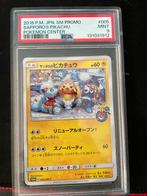 Sapporo's Pikachu Pokemon Center Promo PSA 9, Ophalen of Verzenden, Zo goed als nieuw, Losse kaart