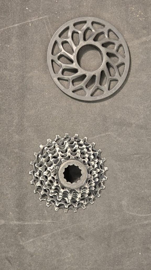 SRAM PG-720 DH cassette + ketting weinig gebruikt, Ophalen of Verzenden, Zo goed als nieuw, Derailleur of Ketting, SRAM