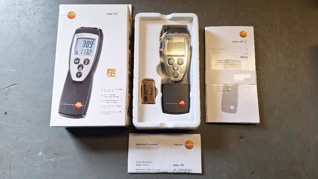 Testo 110 Themperatuurmeter Meter, ., Nieuw, Ophalen of Verzenden, ..