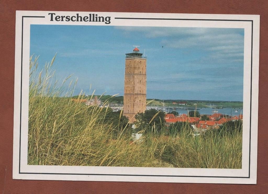 Terschelling - Duinen en de Brandaris - 1992 (pst.Leeuwarden, Verzenden, 1980 tot heden, Gelopen, Waddeneilanden