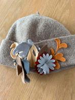 Vrolijke vilten muts van wol, Ophalen of Verzenden, Zo goed als nieuw, Muts