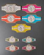 AJAX Amsterdam sigarenbandjes, Verzenden, Gebruikt, Sigarenbandjes