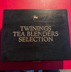 Theekistje - zwart hout Twinings, Ophalen of Verzenden, Zo goed als nieuw, Overige houtsoorten
