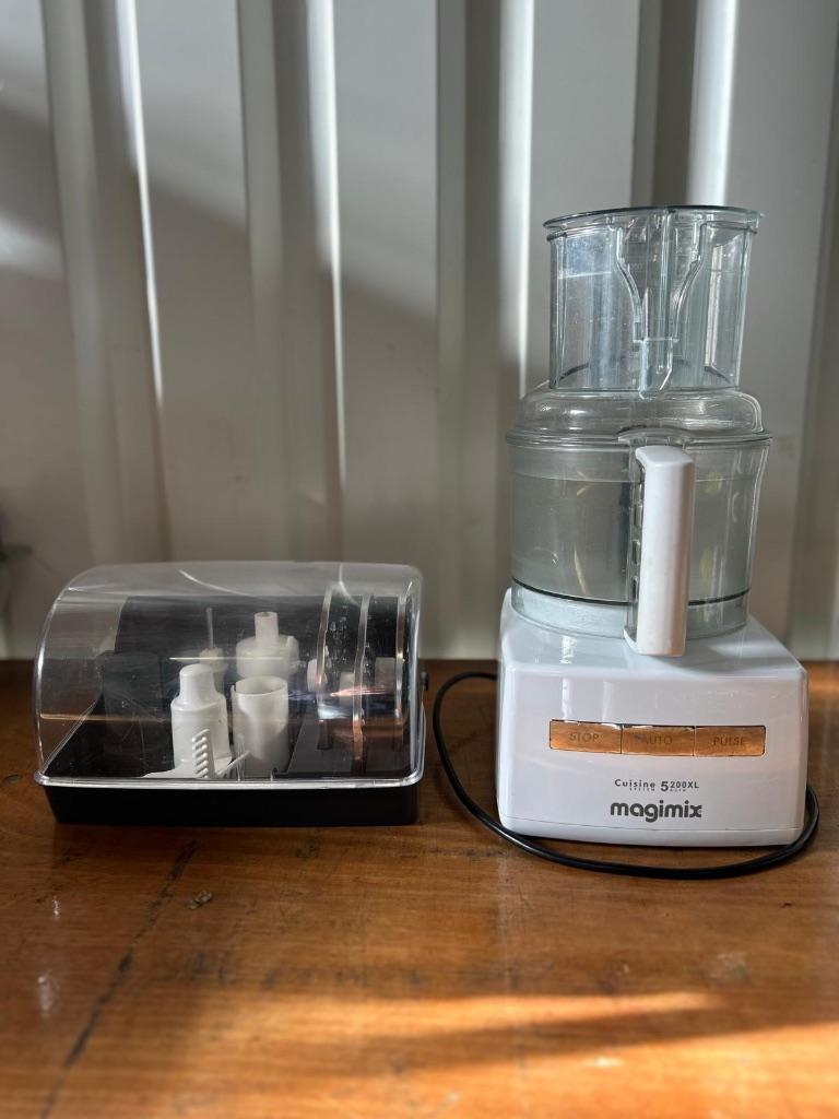 2 magimixers met accesoires, 4 liter of meer, Ophalen, Gebruikt, 1 snelheid