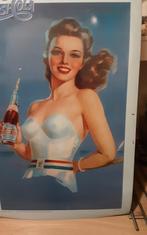 Metalen pepsi poster, Ophalen of Verzenden, Deurposter of groter, Film en Tv