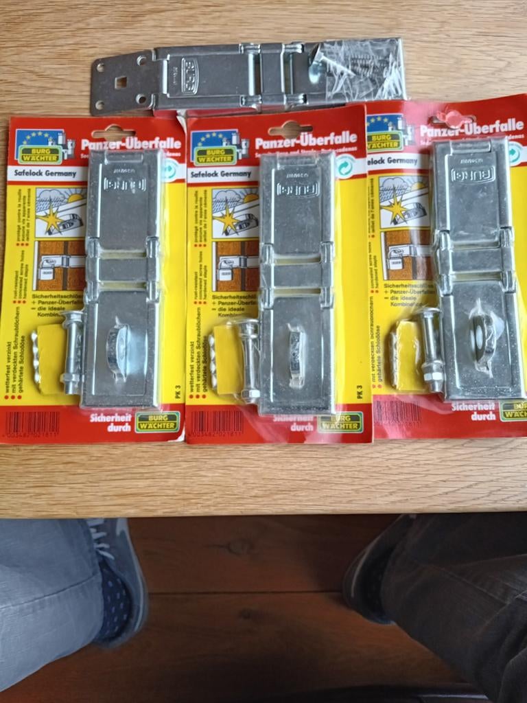 Burg Wächter pantser-overval ABUS kist-overval veilig, Ophalen of Verzenden