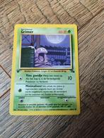 Grimer Pokémon Kaart - Fossil Serie 1st Edition, nederlands, Ophalen of Verzenden, Gebruikt, Losse kaart