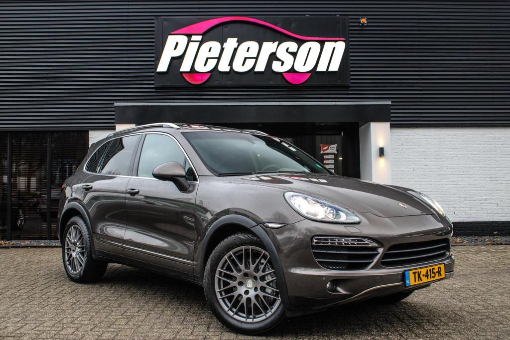 Porsche Cayenne 4.8 S PANO PANO XENON LEDER CLIMA PDC LED, Auto's, Porsche, Automaat, Gebruikt, 8 cilinders, Bruin