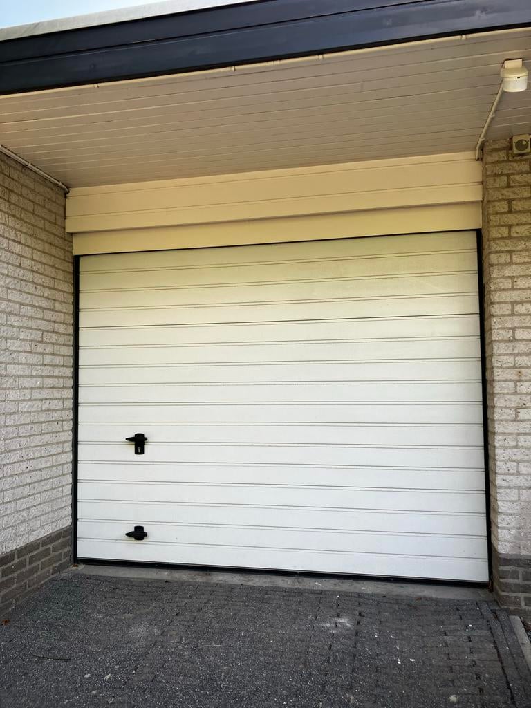 Novoferm Garagedeur 250x200 cm met Hormann Supramatic, Ophalen, Gebruikt, 120 cm of meer, Garagedeur