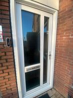 Kunststof voordeur rechtsdraaiend, Doe-het-zelf en Verbouw, Deuren en Horren, Kunststof, Gebruikt, 120 cm of meer, Minder dan 200 cm