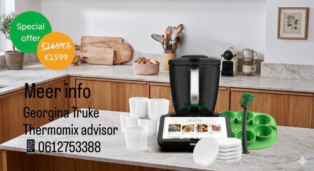 THERMOMIX TM7 nieuwe promotie!, 4 liter of meer, Verzenden, Zo goed als nieuw, 3 snelheden of meer