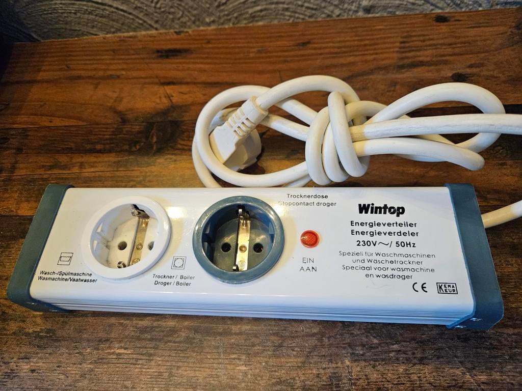 Wintop Energieverdeler voor wasmachine en wasdroger, Ophalen of Verzenden