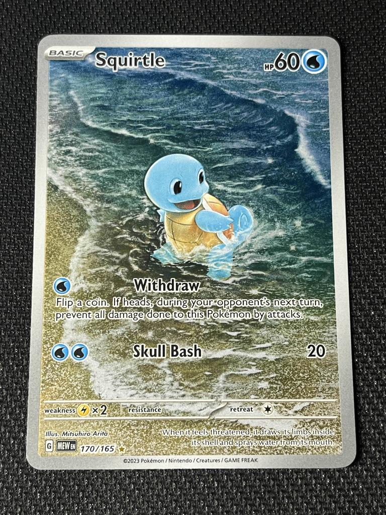 Squirtle (MEW 170), Ophalen of Verzenden, Nieuw, Losse kaart, Foil