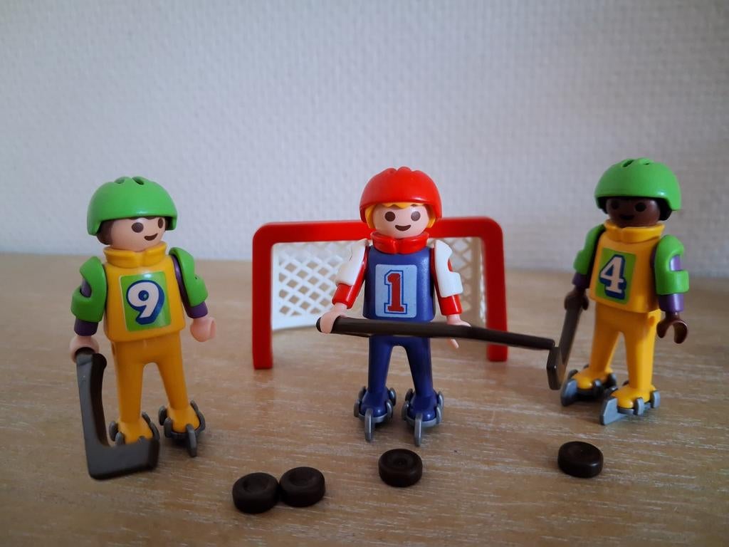Playmobil ijshokey setnr 3685, Ophalen of Verzenden, Zo goed als nieuw, Complete set
