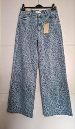 Nieuwe panter wide leg stretch jeans van Laulia maat 42, Ophalen of Verzenden, Nieuw, Blauw, W33 - W36 (confectie 42/44)