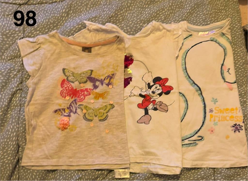 3 T-shirt, Kinderen en Baby's, Babykleding | Maat 86, Ophalen of Verzenden, Gebruikt