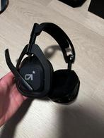 Draadloze Logitech Astro A50 headset met base station, Computers en Software, Headsets, Verzenden, Logitech, Mute-functie, Zo goed als nieuw