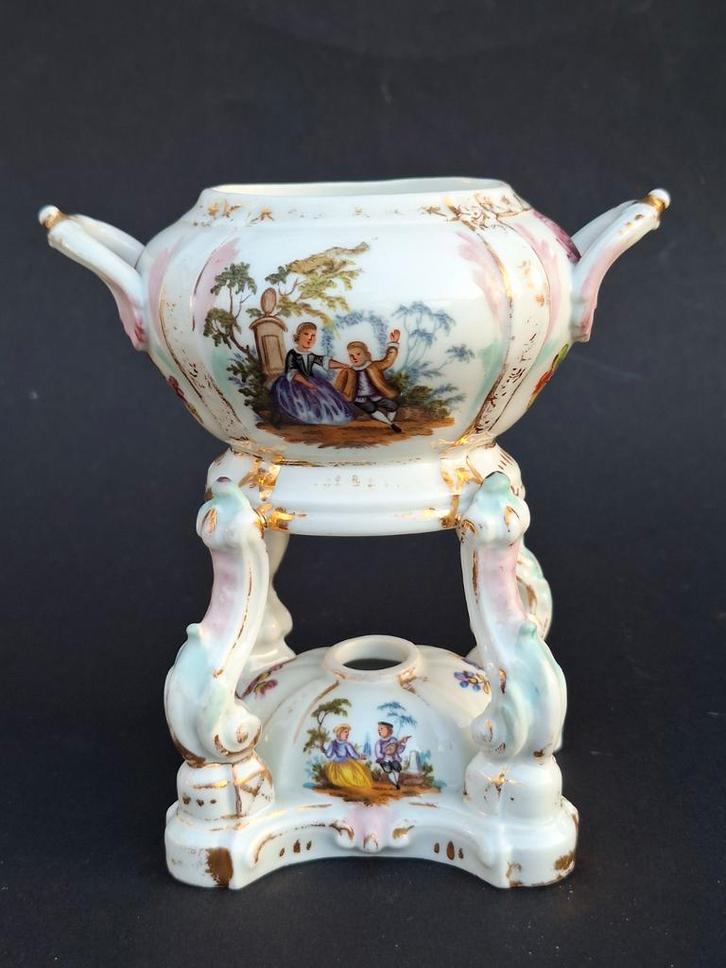 19e Berlin porselein geurbrander Duitsland, Antiek en Kunst, Antiek | Porselein, Ophalen of Verzenden