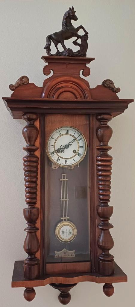 2 Lopende klokken met opwind sleutel, Antiek en Kunst, Antiek | Klokken, Ophalen