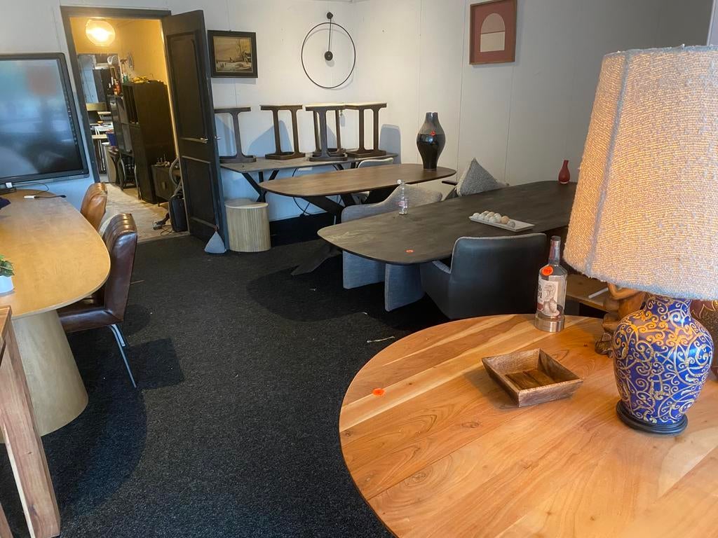 Wanddecoratie 103x143 cm taupe, B-keus, Schilderij, Textiel, Nieuw, Modern