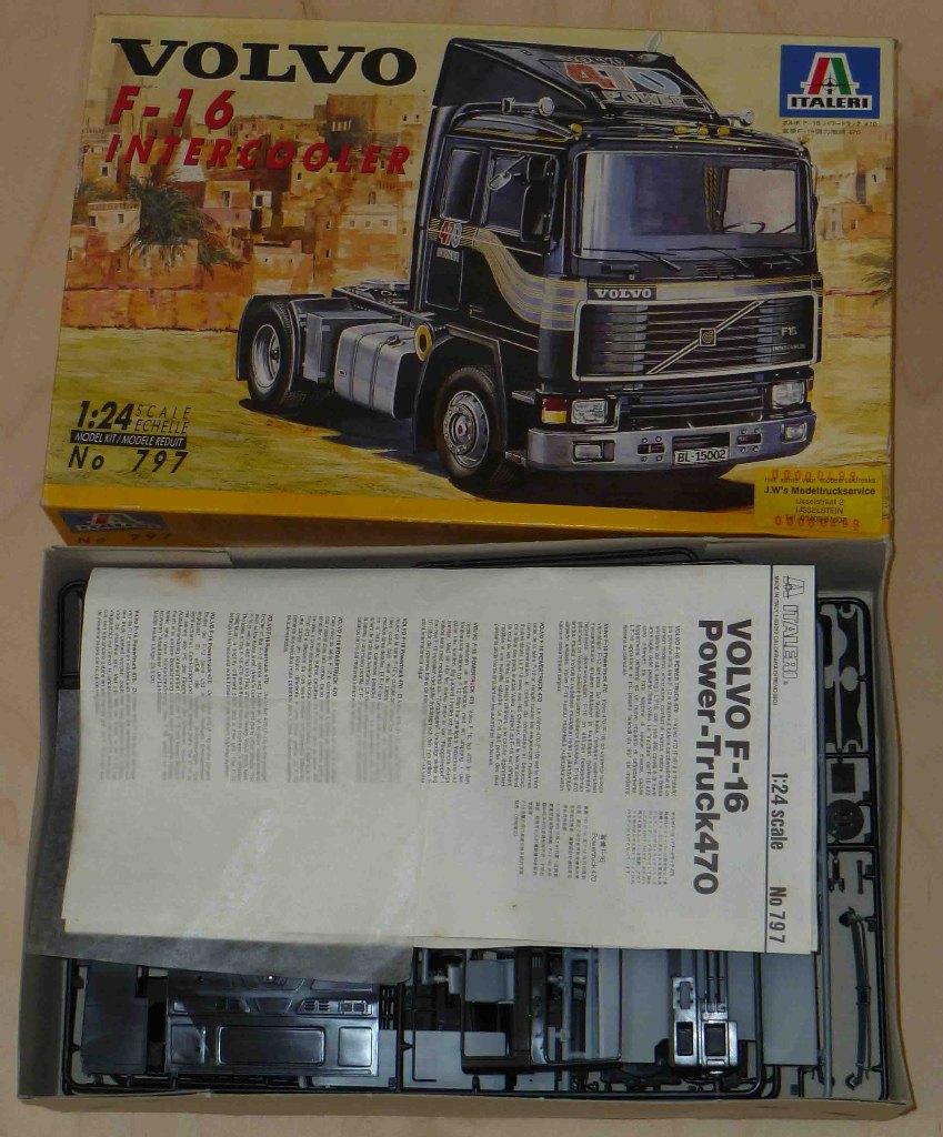Vrachtwagen bouwdozen (deel 2), Hobby en Vrije tijd, Modelbouw | Auto's en Voertuigen, Ophalen, Italeri, Groter dan 1:32, Zo goed als nieuw