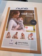 Nuna Cudl Clik Draagzak - Caviar, Buik of Rug, Nieuw, Draagzak, Ophalen
