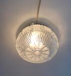 RZB glass ceiling lamp 70s vintage silence of the lamps, Ophalen of Verzenden, Gebruikt, Glas, Mid century modern vintage design