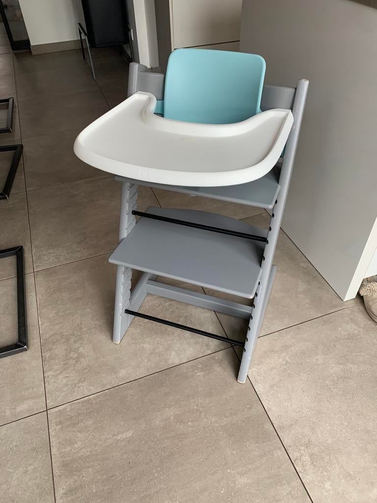 Complete stokke Tripp Trapp kinderstoel, Kinderen en Baby's, Kinderstoelen, Ophalen, Zo goed als nieuw, Meegroeistoel