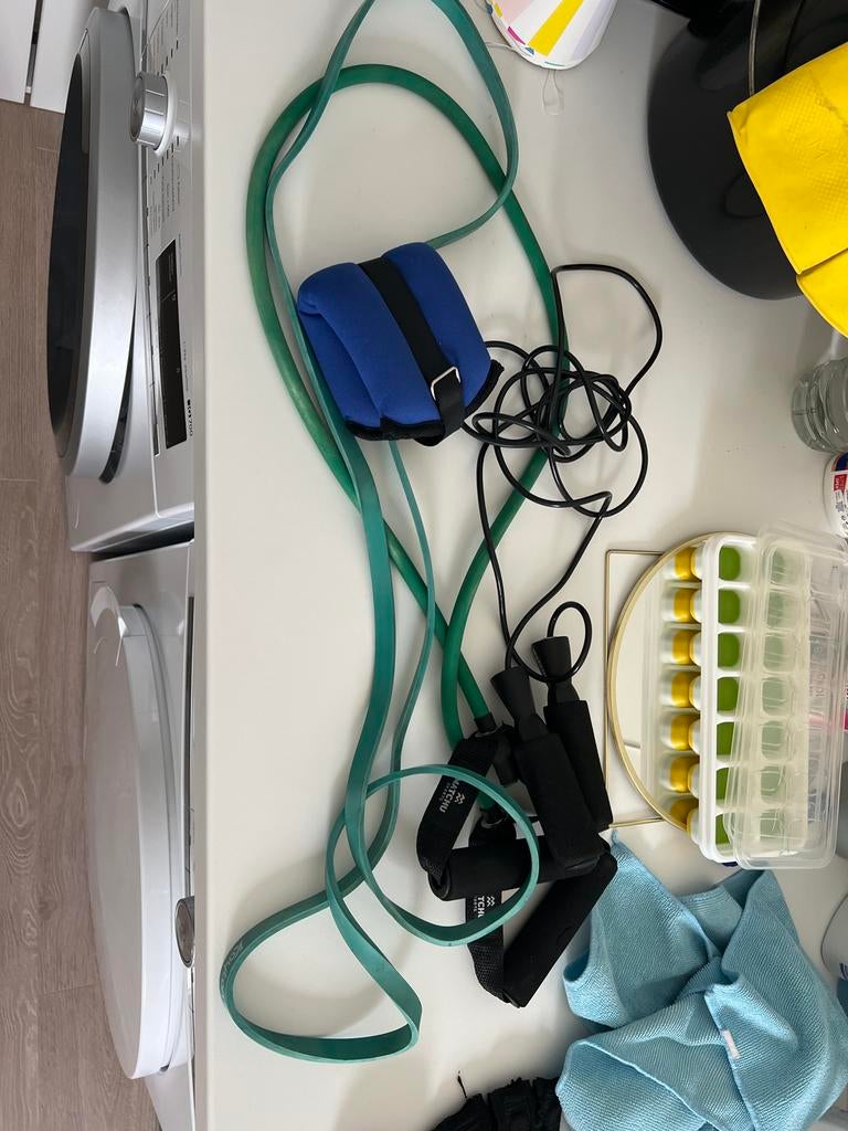 Matchu Sports Springtouw & Weerstandsband 15kg, Sport en Fitness, Ophalen, Gebruikt, Armen, Overige typen