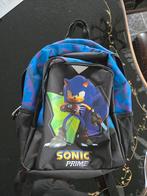 2 Sonic rugtassen - Ideaal voor school of uitjes, Gebruikt, Disney of Dora, 25 tot 40 cm, Ophalen of Verzenden