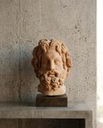 Antiek beeld buste Griekse God Zeus, Verzenden, Zo goed als nieuw